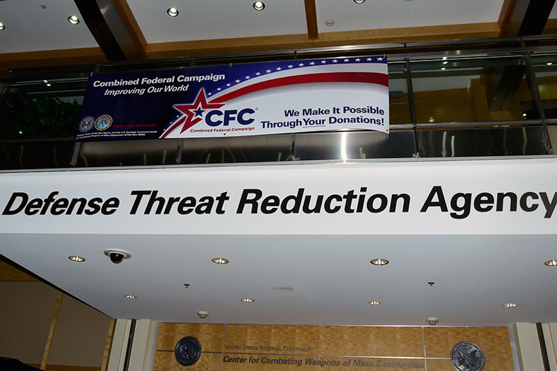 Defense Threat Reduction Agency sign