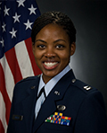 Profile photo of Air Force Capt. Denisha L. Darcus