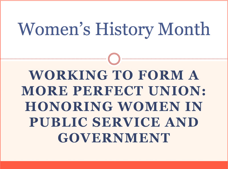 Women's History Month PowerPoint Presentation - Click to download