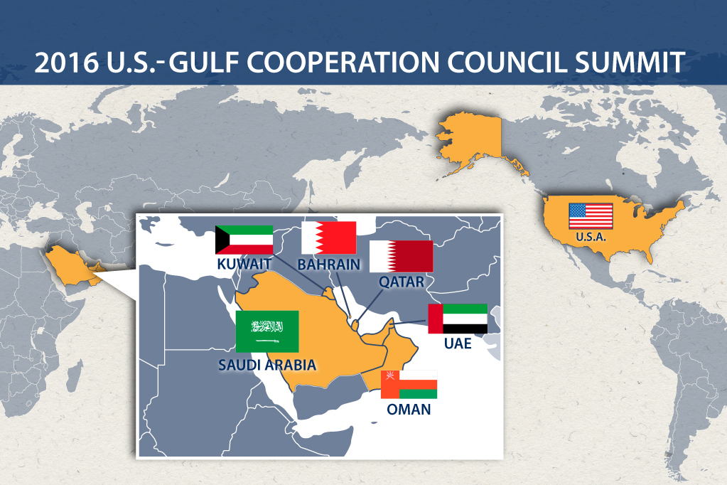 2016 U.S.-Gulf Cooperation Council Summit Infographic