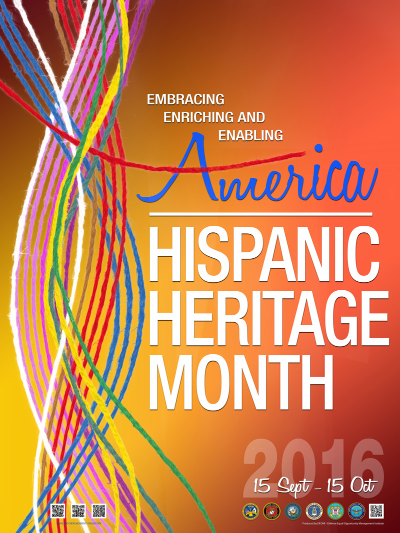 Hispanic Heritage Month 2016 Poster