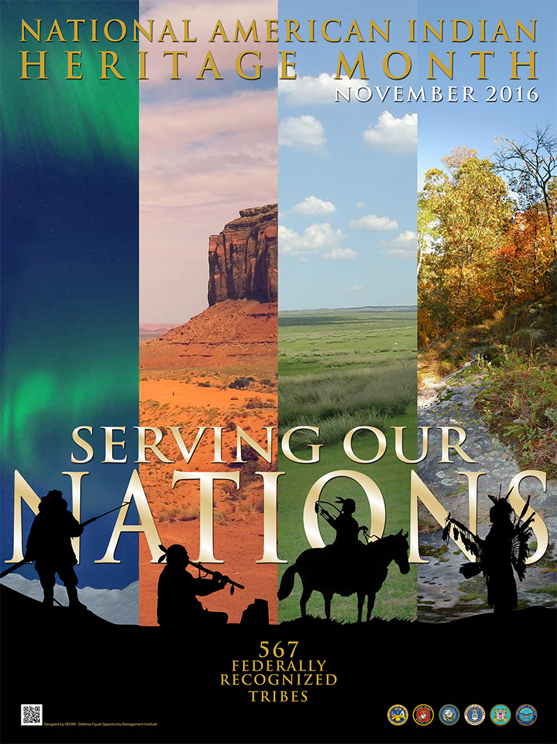National American Indian Heritage Month 2016 Poster