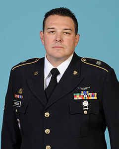 Portrait of Army Staff Sgt. Jason Woods