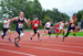 Sgt. Ryan McIntosh, second from left, battles U.S. Army World Class Athlete Program track and field teammate Sgt. Rob Brown (far right) in the 100-meter dash.