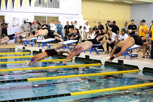 Army Athletes Compete in Swimming Trials for DoD Warrior Games 2015