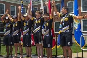 Military Athletes Participate in Opening Ceremony for Warrior Games