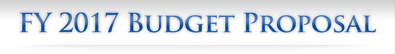 DEPARTMENT OF DEFENSE: FY 2017 Budget Proposal