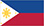 Flag of Philippines.