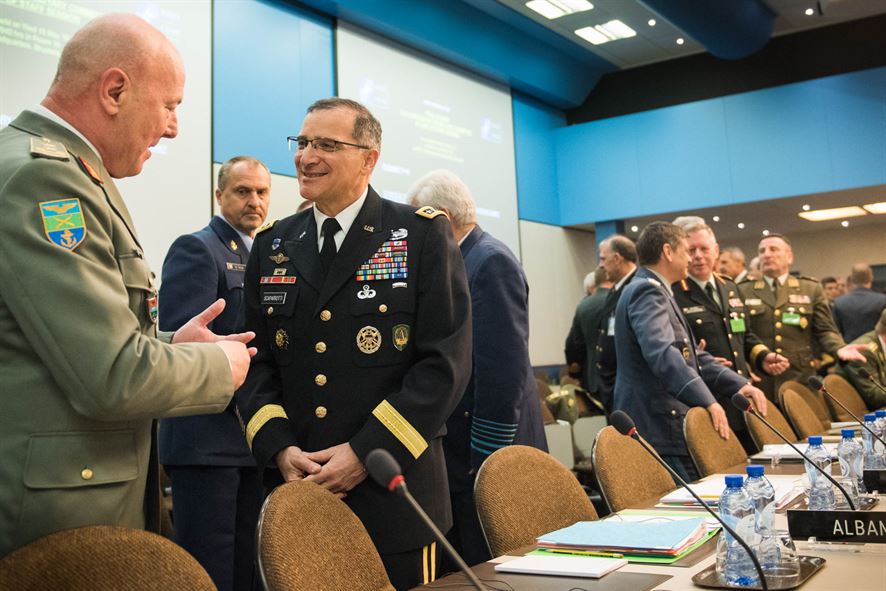 Army Gen. Curtis M. Scaparrotti, commander of U.S. European Command and Supreme Allied Commander Europe