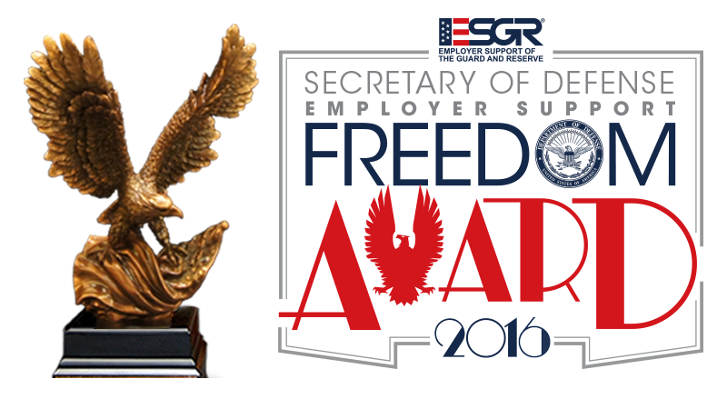 2016 Secretary of Defense Freedom Award