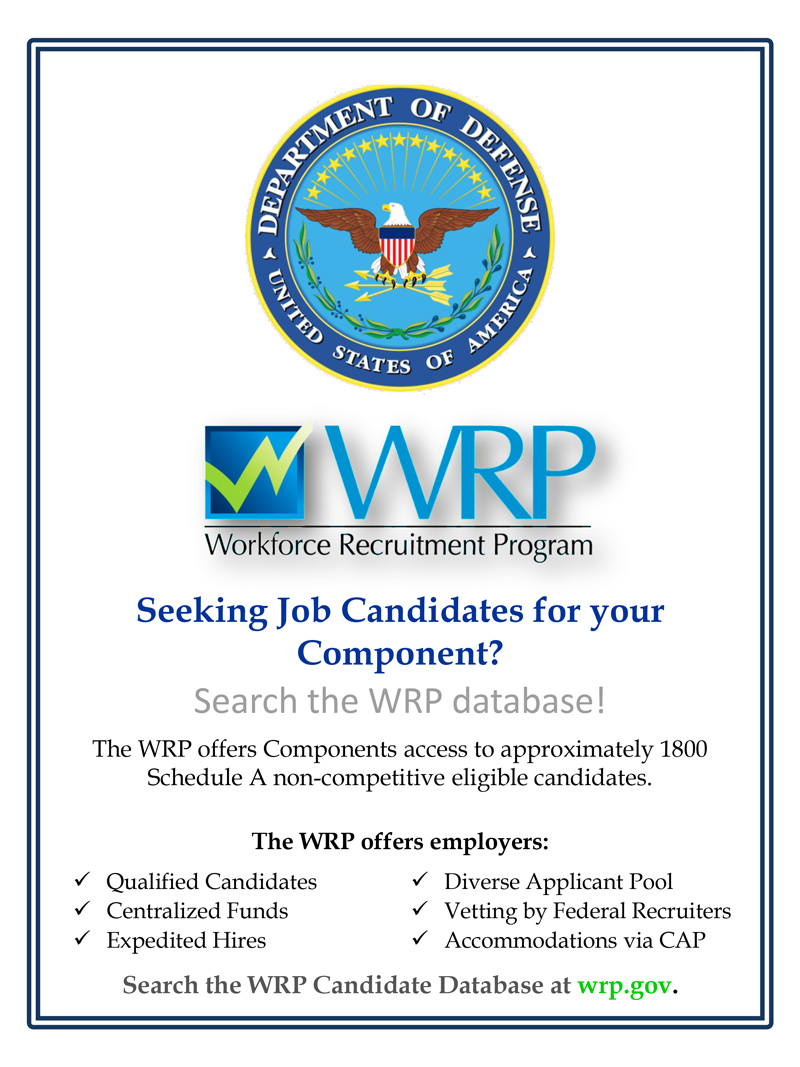 Workforce Recruitment Program Flyer