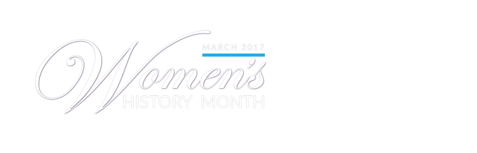 Women's History Month - March 2017