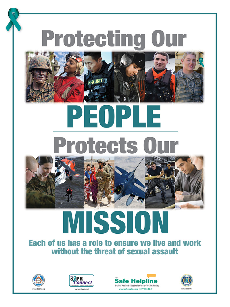 Protecting our people protects our mission poster