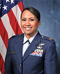 Profile photo of Air Force Maj. Marie S. A. Juan-Roque