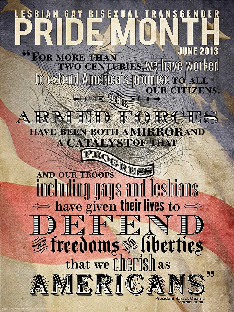2013 Pride Month Poster