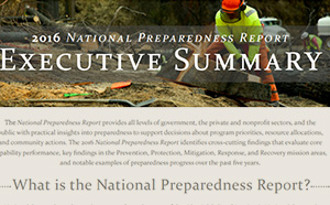 National Preparedness Report: Executive Summary