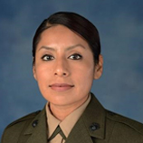 Portrait of Marine Corps Sgt. Irma J. Garcia