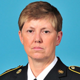 Portrait of Army Command Sgt. Maj. Linda Rebecca Burkhart