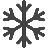 A snowflake icon
