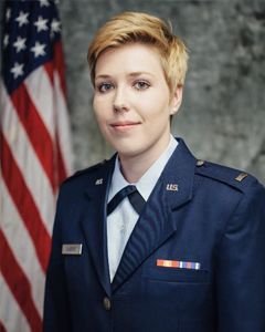 Air Force Second Lt. Cherie Gambino