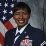 Portrait of Air Force Senior Master Sergeant Cindy Merrills